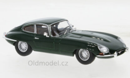 Modely autíček Jaguar E-Type, 1963, 1:43, IXO, zelená, 1:43 - IXOCLC485N.22, kovové modely aut Jaguar od Oldmodel.cz.