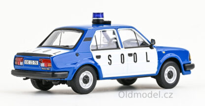 Modely autíček Škoda 120L (1984), 1:43 - SOOL, 143ABSX-712XA5, kovové modely aut Škoda, Modely autíček pro každého - Oldmodel.cz