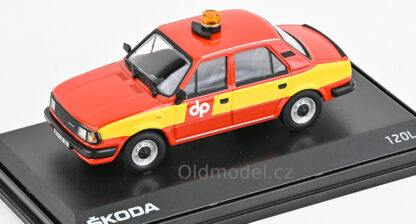 Modely autíček Škoda 120L (1984), 1:43 - DP hl.m. Prahy, 143ABSX-712XJ1, kovové modely aut Škoda, Modely autíček pro každého - Oldmodel.cz