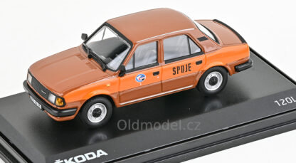 Modely autíček Škoda 120L (1984), 1:43 - Spoje, 143ABSX-702F03, kovové modely aut Škoda, Modely autíček pro každého - Oldmodel.cz