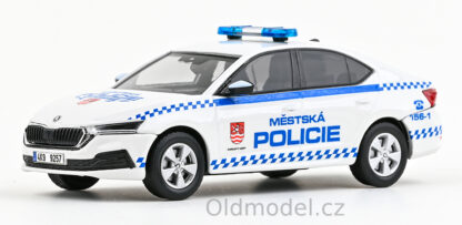 Modely autíček Škoda Octavia IV RS (2020), 1:43 - MP Ostrava, 143ABX-036XB01, kovové modely aut Škoda, Modely autíček pro každého - Oldmodel.cz