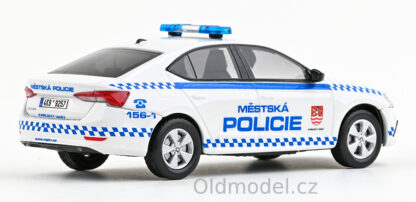 Modely autíček Škoda Octavia IV RS (2020), 1:43 - MP Ostrava, 143ABX-036XB01, kovové modely aut Škoda, Modely autíček pro každého - Oldmodel.cz