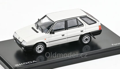 Modely autíček Škoda Forman (1993), Bílá Labutí, 1:43, 143ABS-713EK, kovové modely aut Škoda, Oldmodel.cz