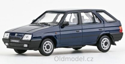 Modely autíček Škoda Forman (1993), Modrá Královská, 1:43, 143ABS-713LX, kovové modely aut Škoda, Oldmodel.cz