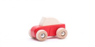 Bajo Auto na setrvačník červené