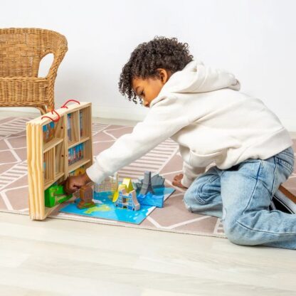 Bigjigs Toys Dřevěná cestovatelská hrací sada - Obrázek 5