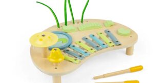 Bigjigs Toys Hudební stoleček Džungle