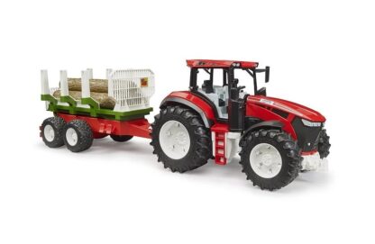 Bruder Traktor ROADMAX s přívěsem na dřevo a kládami - Image 2