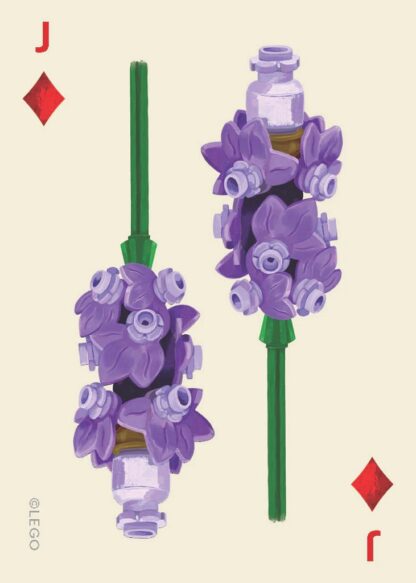Chronicle Books LEGO® Sada botanických hracích karet - Image 2