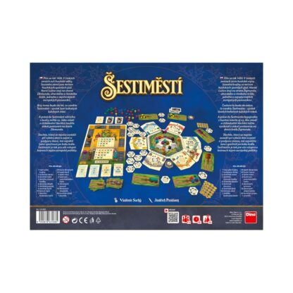 Dino Strategická hra Šestiměstí CZ/SK - Image 2