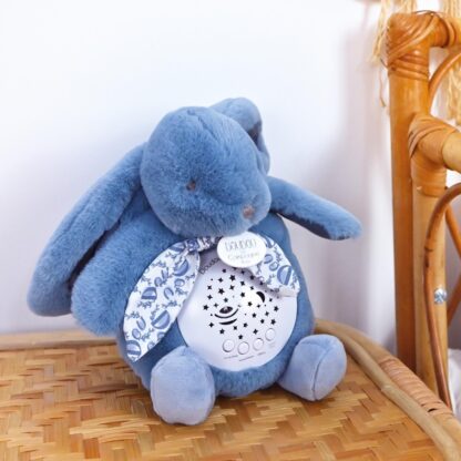 Doudou Hrací skříňka s projekcí Králíček modrý - Image 5