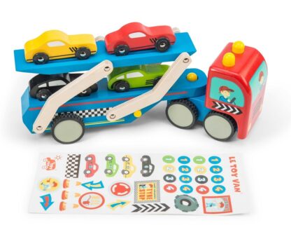 Le Toy Van Tahač s autíčky Race - Image 2