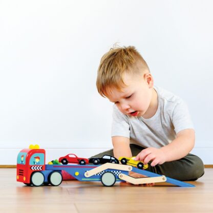 Le Toy Van Tahač s autíčky Race - Image 5