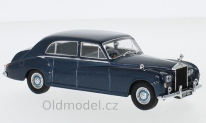 Nádherný kovový model auta Rolls Royce Rolls Royce Phantom V James Young, v barvě modrá, OXF43RRP5003, modely autíček Oldmodel.cz.