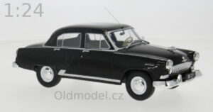 Modely autíček Volha M21,(1960), 1:43, černá, IXOCLC508N.22, kovové modely aut Volha, Oldmodel.cz