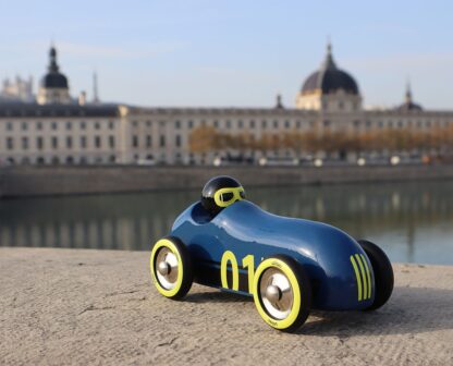 Vilac Dřevěné auto Old Sport Compet tmavě modré - Image 3