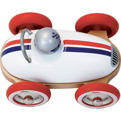 Vilac Dřevěné auto Roadster vintage bílé - Image 3