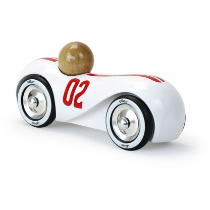 Vilac Dřevěné auto Streamline vintage bílé - Image 4