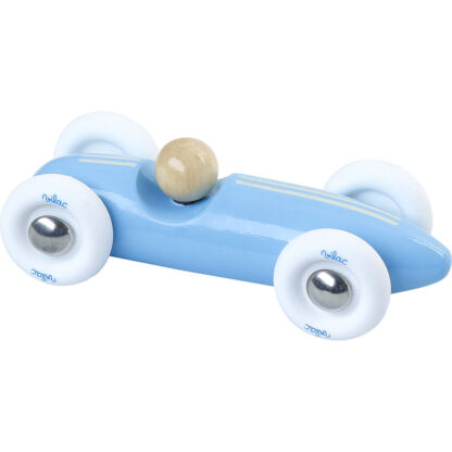 Vilac Dřevěné auto mini Grand prix vintage světle modré - Image 4