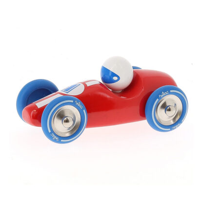 Vilac Závodní auto GM červené s modrými koly - Image 5