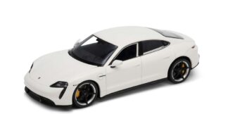 Welly Porsche Taycan Turbo S 1:24 krémový