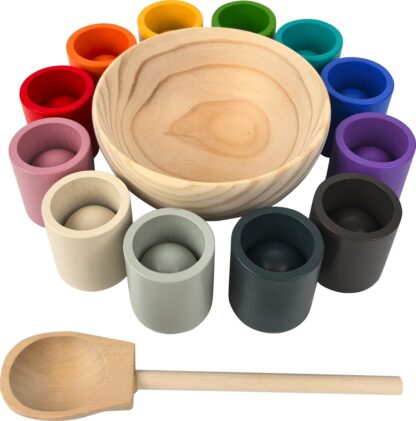 2Kids Toys Duhové kuličky a kalíšky 12 barev - Image 2