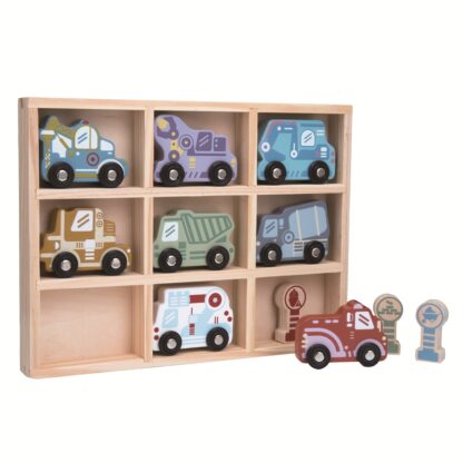 2Kids Toys Sada dřevěných aut - Image 2