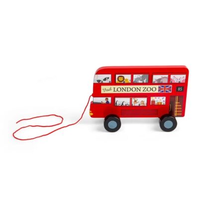 Bigjigs Toys Tahací hračka Londýnský autobus - Image 2