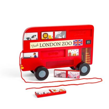 Bigjigs Toys Tahací hračka Londýnský autobus - Image 5