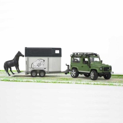 Bruder LAND ROVER s přepravníkem na koně - Image 4