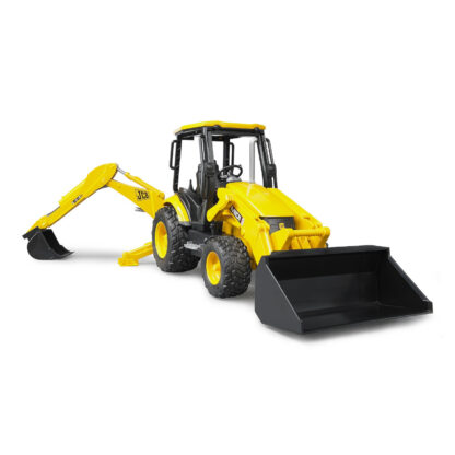 Bruder Traktor JCB MIDI čelní nakladač s bagrem - Image 2