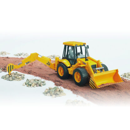 Bruder Traktor JCB čelní nakladač s bagrem - Obrázek 2