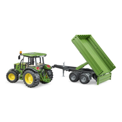 Bruder Traktor John Deere s valníkem - Image 3