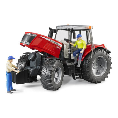 Bruder Traktor MASSEY FERGUSON 7624 - Image 2