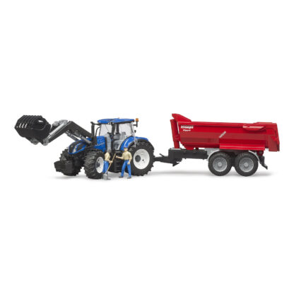 Bruder Traktor NEW HOLLAND T7.315 s čelním nakladačem - Image 4