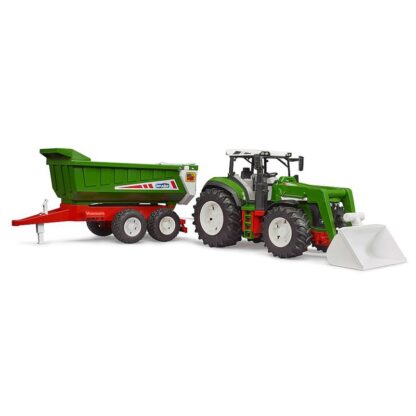 Bruder Traktor ROADMAX s čelním nakladačem a vozem - Image 3