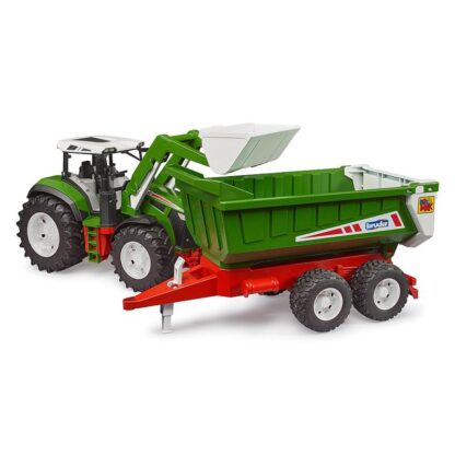 Bruder Traktor ROADMAX s čelním nakladačem a vozem - Image 4