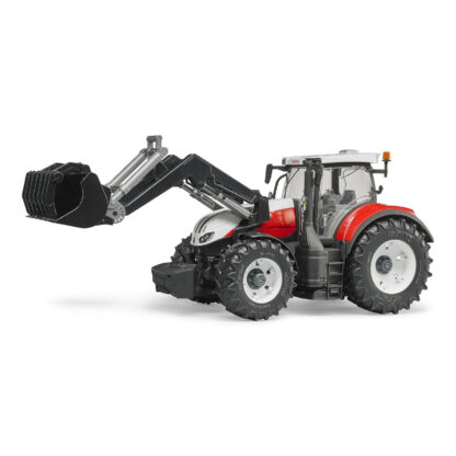 Bruder Traktor Steyr 6300 Terrus CVT s čelním nakladačem - Image 2