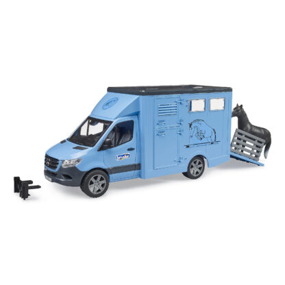 Bruder Vůz pro přepravu zvířat MB Sprinter s figurkou koně - Image 4