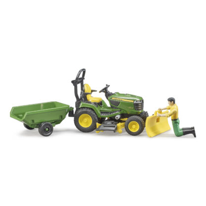 Bruder Zahradní traktor John Deere X949 se zahradníkem - Image 3