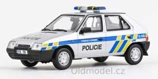 Modely autíček Škoda Favorit (1988), Policie, 1:43, 143ABSX-708XX, kovové modely aut Škoda, Oldmodel.cz