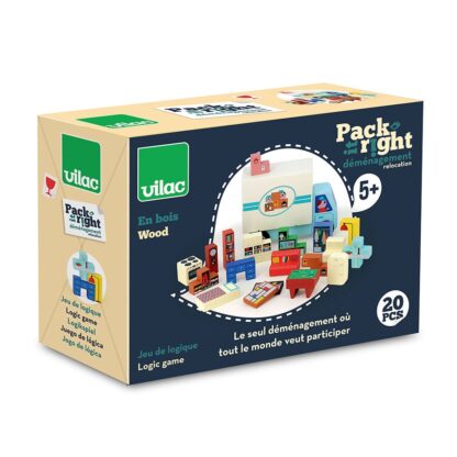 Vilac Dřevěná logická hra Nalož to správně! Stěhováci - Image 2