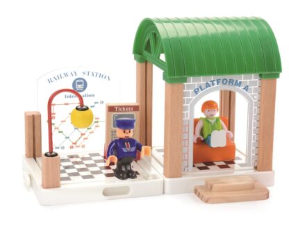 2Kids Toys Vláčkodráha Vesnice 110 dílů - Obrázek 3