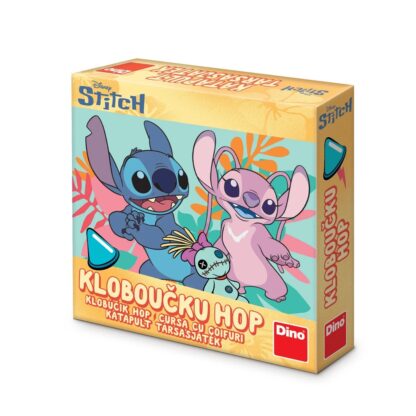 Dino Dětská hra Kloboučku hop Stitch a Angel