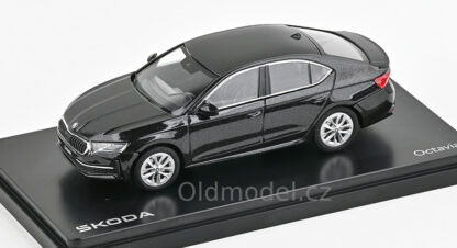 Modely autíček Škoda Octavia IV FL (2024), 1:43 , Černá Magic Metaslíza - 143AB-048D, kovové modely aut Škoda, Modely autíček pro každého - Oldmodel.cz