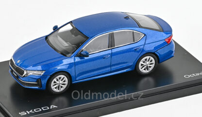 Modely autíček Škoda Octavia IV FL (2024), 1:43 - 143AB-048CV, kovové modely aut Škoda, Modely autíček pro každého - Oldmodel.cz