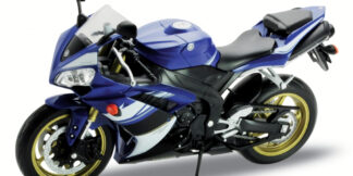 Welly Motocykl Yamaha YZF-R1 1:10 modrá
