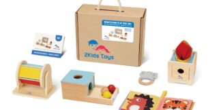 2Kids Toys Montessori set hraček pro nejmenší 5m+