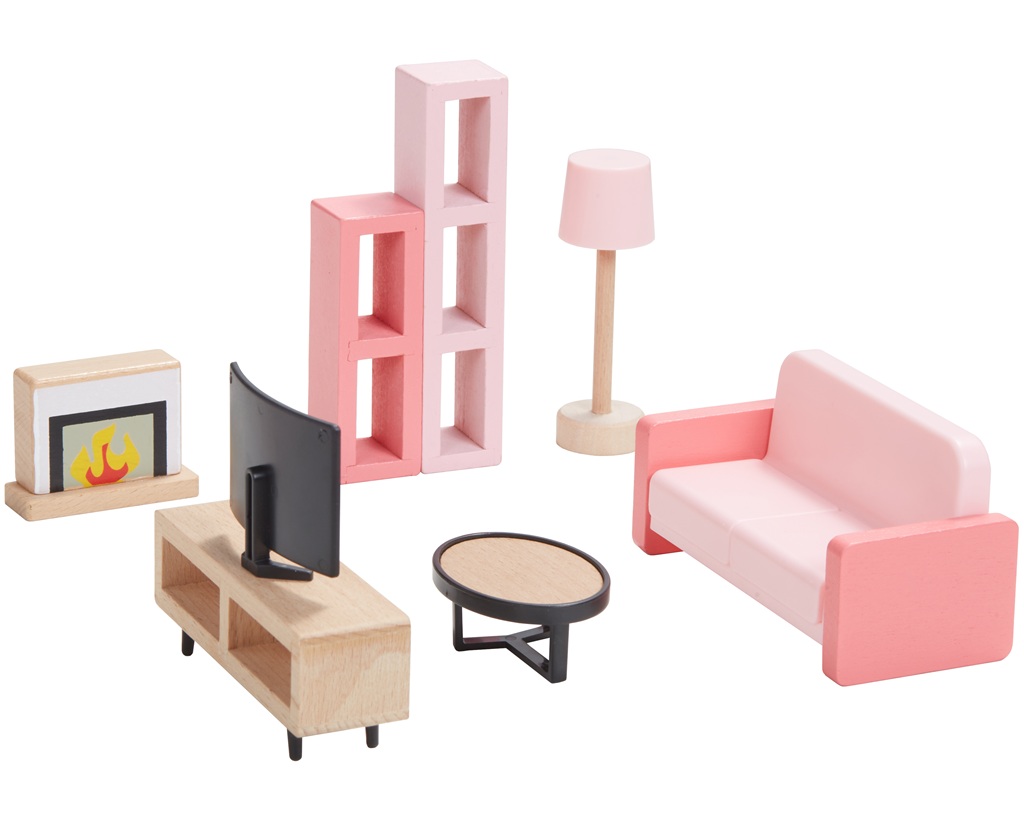 2Kids Toys Sada nábytku s rodinou 5 v 1 - Obrázek 2