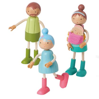 2Kids Toys Sada nábytku s rodinou 5 v 1 - Obrázek 2